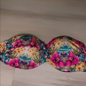 Strapless Victoria secret bathing suit top